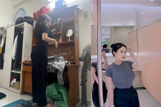 Em sinh viên ĐH Công Đoàn ngực to